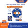 Lưỡi cắt gạch siêu mỏng 110mm WADFOW WDC4K06