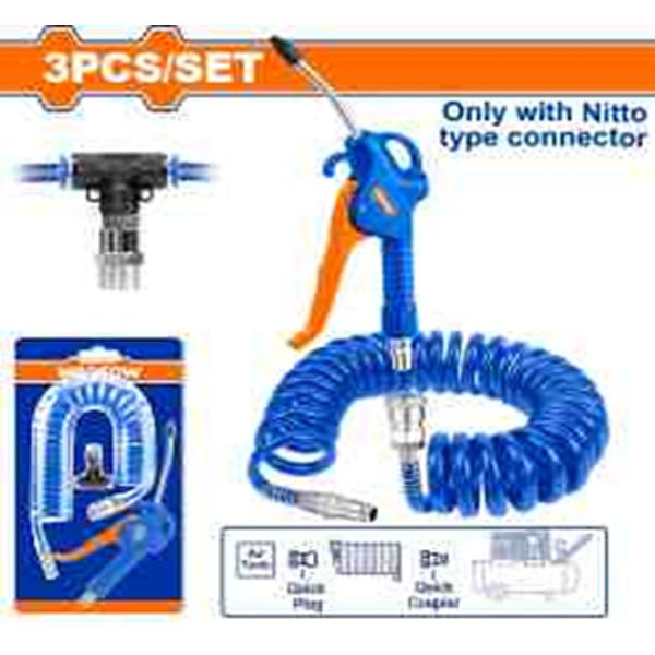  Bộ súng thổi bụi dùng hơi 110mm WADFOW WGA6433 