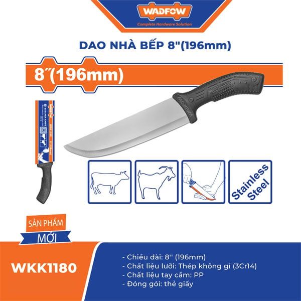  Dao nhà bếp 8 inch (196mm) WADFOW WKK1180 