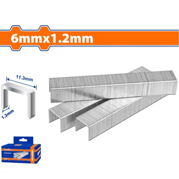 Đinh bấm ghim chữ U 6x1.2mm WADFOW WNA0806 