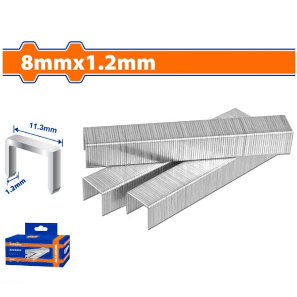  Đinh bấm ghim chữ U 8x1.2mm WADFOW WNA0808 