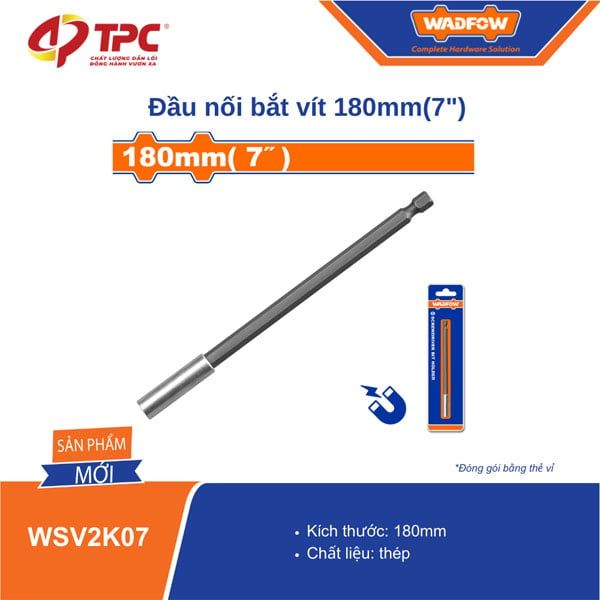  Đầu nối bắt vít 180mm WADFOW WSV2K07 