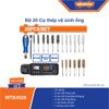 Bộ 20 Cọ thép vệ sinh ống WADFOW WTB4520