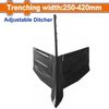 Lưỡi Đào Rãnh Máy Xới Đất WADFOW WTLPKA15A Rộng 250-420mm