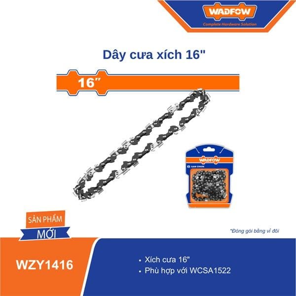 Dây cưa xích 16 inch WADFOW WZY1416