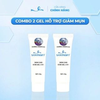 Gel hỗ trợ giảm mụn Gamma SANTAGIFT 20g Skincare Làm Đẹp Da - 2GGM