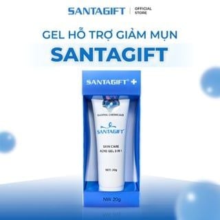  Gel hỗ trợ giảm mụn Gamma SANTAGIFT 20g Skincare Làm Đẹp Da - 1GGM 