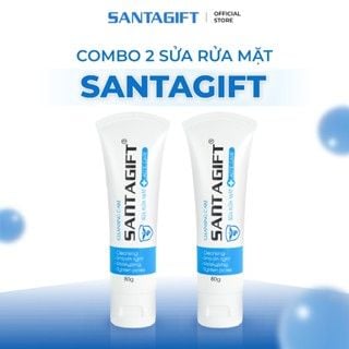  Combo 2 Sữa rửa mặt Gamma SANTAGIFT 80g Skincare - 2SRM 