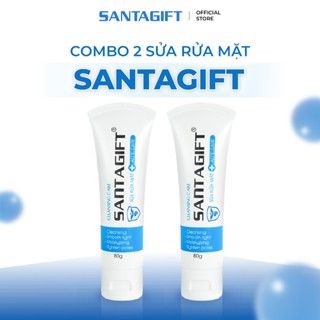 Combo 2 Sữa rửa mặt Gamma SANTAGIFT 80g Skincare - 2SRM