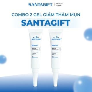  Combo 2 Gel hỗ trợ giảm thâm và sẹo mụn Gamma SANTAGIFT 20g Skingel, Làm Đẹp Da - 2SGL 