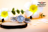  ĐỒNG HỒ NEWSKY NS5011L.S07 Nữ máy quartz Kính sapphire Size 28mm 3ATM 