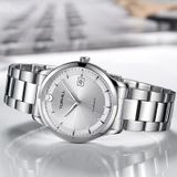  ĐỒNG HỒ TOPHILL TW076G.S1658 Nam dây Thép 316L máy Automatic kính Sapphire Size 41mm 5ATM 