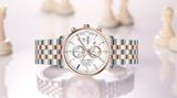  ĐỒNG HỒ TOPHILL TW082G.S7252 Nam Máy Quartz(pin) Kính sapphire Size 41mm 5ATM 