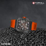  ĐỒNG HỒ TOPHILL TUT003G.GR8158 Nam Máy automatic Sapphire 5ATM 
