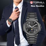  ĐỒNG HỒ TOPHILL TL028G.S5152 Nam máy quartz kính sapphire 5ATM 