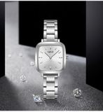  ĐỒNG HỒ TOPHILL TH005L.S1252 Nữ máy quartz kính sapphire size 26x27mm 3ATM 
