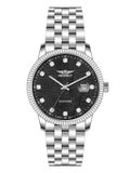  ĐỒNG HỒ NEWSKY NS5001G.S02 Nam Máy quartz Kính sapphire Size 39mm 3ATM 