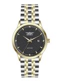  ĐỒNG HỒ NEWSKY NS5504G.S03 nam máy quartz kính sapphire size 38mm 3ATM 