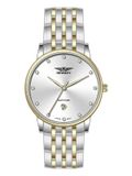  ĐỒNG HỒ NEWSKY NS5005G.S03 Nam Máy quartz Kính sapphire Size 38mm 3ATM 