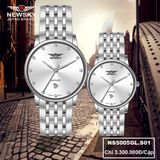  ĐỒNG HỒ NEWSKY NS5005L.S01 Nữ máy quartz kính sapphire size 30mm 3ATM 