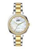  ĐỒNG HỒ NEWSKY NS5022L.S03 Nữ máy quartz kính sapphire size 35mm 3ATM 