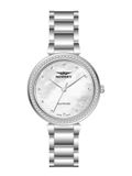  ĐỒNG HỒ NEWSKY NS5508L.S01 Nữ máy quartz kính sapphire size 30mm 3ATM 
