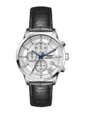  ĐỒNG HỒ NEWSKY NS6005G.L01 Nam máy quartz kính sapphire size 42mm 5ATM 