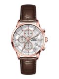  ĐỒNG HỒ NEWSKY NS6005G.L03 Nam máy quartz kính sapphire size 42mm 5ATM 