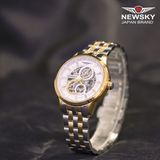  ĐỒNG HỒ NEWSKY NS8001G.S02 Nam máy automatic Kính sapphire Size 41mm 5ATM 
