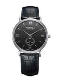  ĐỒNG HỒ TOPHILL TA021G.PB1197 Nam dây da máy Quartz kính Sapphire Size 39mm 3ATM 