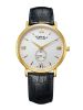  ĐỒNG HỒ TOPHILL TA021G.PB2297 Nam dây Da máy Quartz kính Sapphire Size 39mm 3ATM 