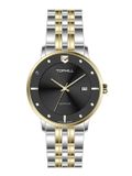  ĐỒNG HỒ TOPHILL TA052G.S6182 Nam Máy Quartz(pin) Kính sapphire Size 40mm 5ATM 