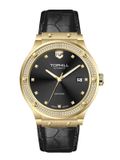  ĐỒNG HỒ TOPHILL TA053G.MB2152 Nam Máy automatic Dây da Kính sapphire 5ATM 