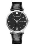  ĐỒNG HỒ TOPHILL TA057G.PB1197 Nam máy quartz kính sapphire size 38mm 3ATM 