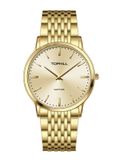  ĐỒNG HỒ TOPHILL TA058G.S2952 Nam máy quartz kính sapphire size 39mm 3ATM 