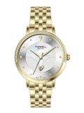  ĐỒNG HỒ TOPHILL TE062L.M2687 Nữ Máy quartz(pin) Dây thép 316L Kính sapphire 3ATM 