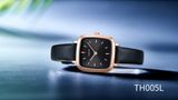  ĐỒNG HỒ TOPHILL TH005L.PB3152 Nữ máy quartz kính sapphire size 26x27mm 3ATM 