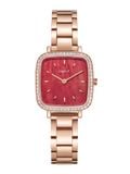  ĐỒNG HỒ TOPHILL TH006L.M3A52 Nữ máy quartz kính sapphire size 26x32mm 3ATM 
