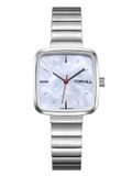  ĐỒNG HỒ TOPHILL TS008L.S1252 Nữ Dây thép 316L Máy Quartz (pin)  Kính Sapphire Size 28x29mm 3ATM 