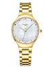 ĐỒNG HỒ TOPHILL TS017L.S2237 Nữ Dây thép 316L Máy Quartz  Kính Sapphire Size 30mm 5ATM