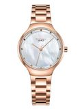  ĐỒNG HỒ TOPHILL TS017L.S3237 Nữ Dây thép 316L Máy Quartz  Kính Sapphire Size 30mm 5ATM 