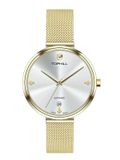  ĐỒNG HỒ TOPHILL TS028L.S2652 Nữ Máy quartz Kính sapphire Size 30mm 3ATM 
