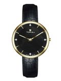  ĐỒNG HỒ TOPHILL TS029L.P2152 Nữ Máy quartz Kính sapphire Size 28mm 3ATM 