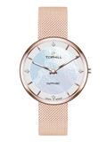  ĐỒNG HỒ TOPHILL TS029L.S3252 Nữ Máy quartz Kính sapphire Size 28mm 3ATM 