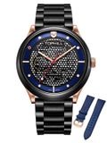  ĐỒNG HỒ TOPHILL TV002G.S71A8 Nam dây thép 316L máy Automatic Sapphire 44mm 5ATM 