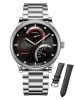 ĐỒNG HỒ TOPHILL TV007G.S1152 Nam dây Thép 316L máy quartz kính Sapphire Size 43mm 5ATM