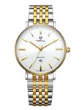  ĐỒNG HÔ TOPHILL TW037G.S6252 Nam dây thép 316L máy Quartz kính Sapphire Size 40mm 3ATM 