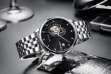  ĐỒNG HỒ TOPHILL TW060G.S1158 Nam dây thép 316L máy Automatic kính Sapphire Size 42mm 5ATM 