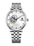  ĐỒNG HỒ TOPHILL TW060G.S1658 Nam Dây thép 316L Máy Automatic Kính Sapphire Size 42mm 5ATM 