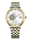  ĐỒNG HỒ TOPHILL TW060G.S6658 Nam dây thép 316L máy Automatic kính Sapphire Size 42mm 5ATM 